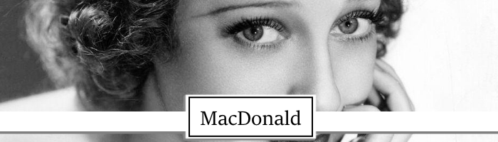 Jeanette MacDonald topper