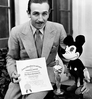 Walt Disney won a special award for creating Mickey Mouse