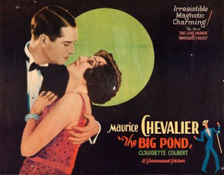The Big Pond Chevalier Colbert 1930 Poster 3