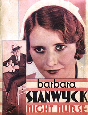 Barbara Stanwyck's giant head commands you! 