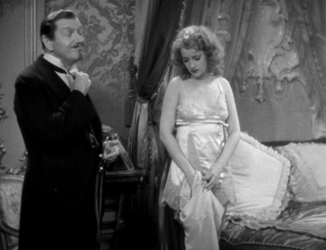Well, Jeanette MacDonald getting undressed isn't much new, but no one's complaining about it. 
