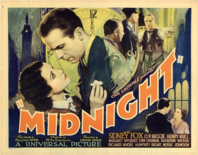 Midnight 1934 pre-code Humphrey Bogart