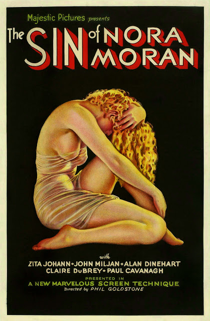 Sin of Nora Moran poster pre-code