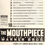The Mouthpiece Warren William