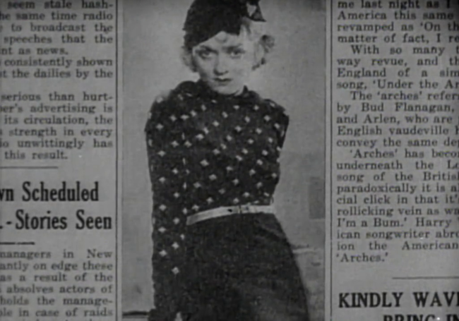 I miss newspapers running Constance Bennett glamor shots all the time. 