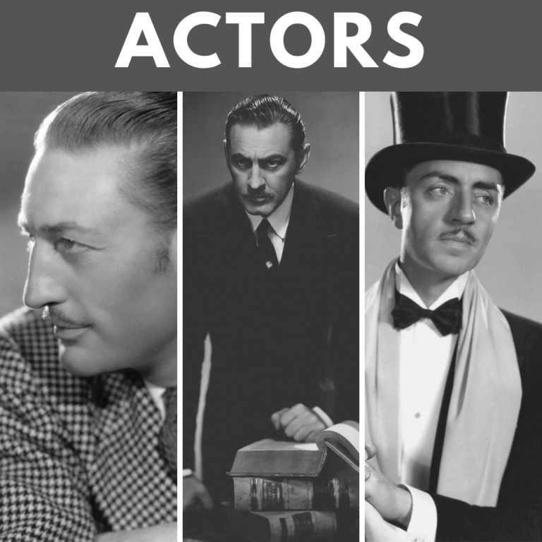 Actors of the PreCode Hollywood Era