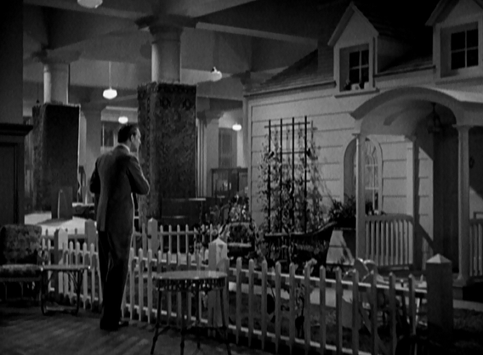 Much like how the film pokes at the Revolutionary ideaology, it also takes a swipe at the idea of traditional American families and home. Lecherous Anderson discovers Madeline here, where they will play with the conventions of a domestic life in a demonstration of what a farce the comforts of family had become during the Depression. 