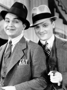 James Cagney and Edward G. Robinson