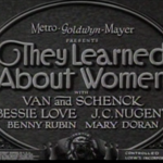 They Learned About Women (1930)