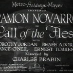 Call of the Flesh 1930