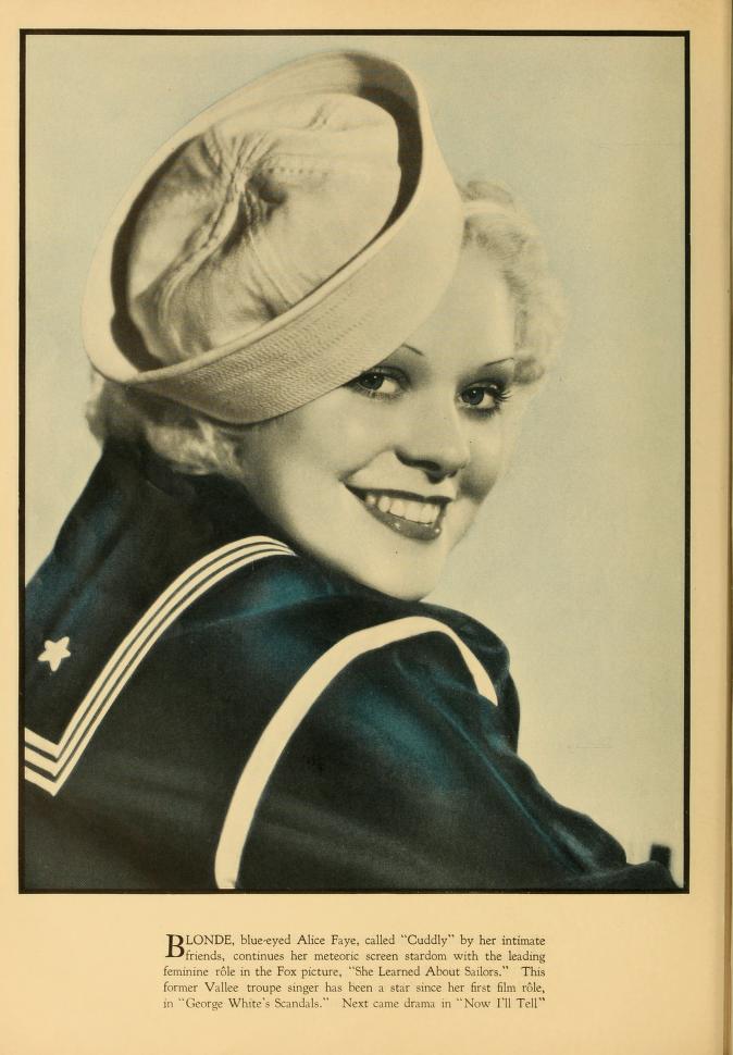 She Learned About Sailors (1934) Review, with Lew Ayres and Alice Faye ...